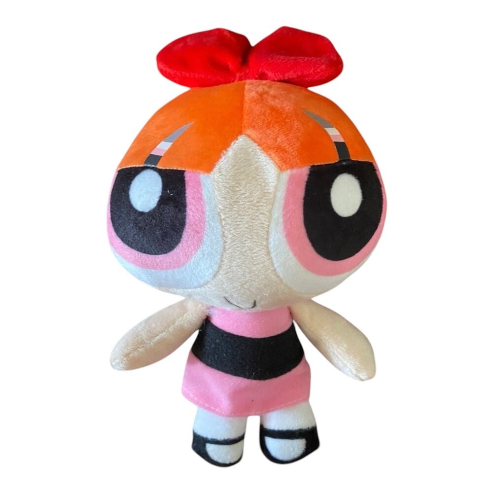 Powerpuff Girls Blossom Plush – Pink Cartoon Network Doll – Soft Gift for Kids